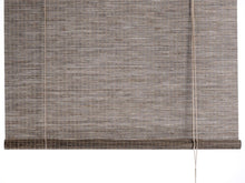 Load image into Gallery viewer, Dark brown paper roller blind with chain pull Color&amp;Co