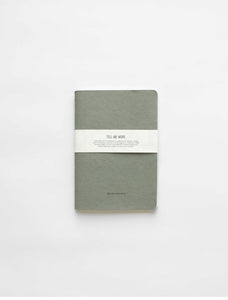Notebook dusty green