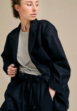 Load image into Gallery viewer, jacket jackie navy wool