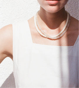 ADORN beaded necklace- aventurine