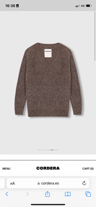 Suri V- Neck Sweater Taupe
