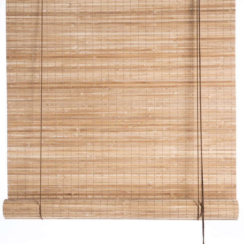 Brown privacy bamboo blinds Color& Co