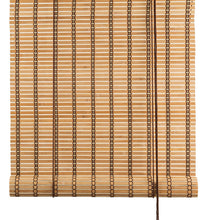 Load image into Gallery viewer, Brown thick bamboo blinds exclusive Color&amp; Co