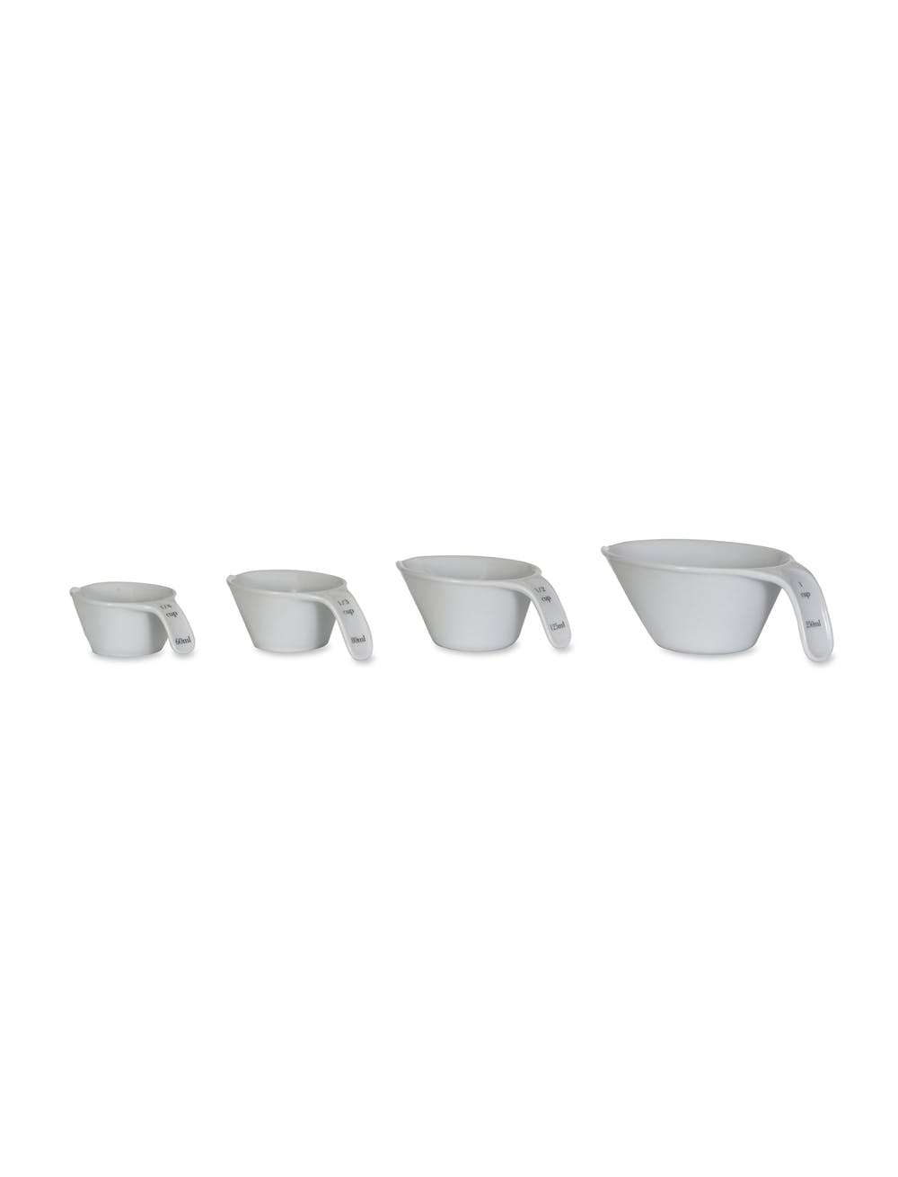 Porcelain measuring cup set