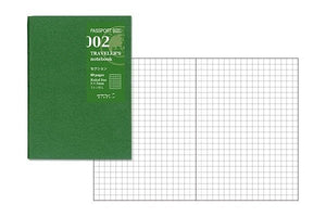 Midori Grid Refill MD Passport Size for Traveler's notebook