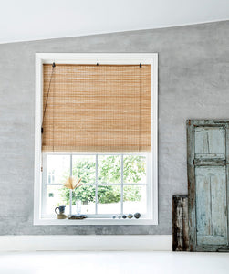 Brown privacy bamboo blinds Color& Co