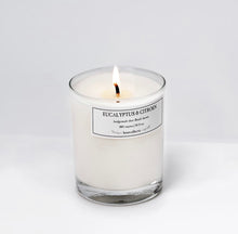 Load image into Gallery viewer, Eucalyptus &amp; lemon Soy candle- Brandt