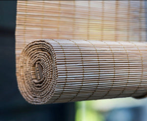 Brown fine bamboo blinds Color& Co