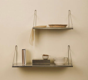 Shelf stainless steel - 20 x 80cm