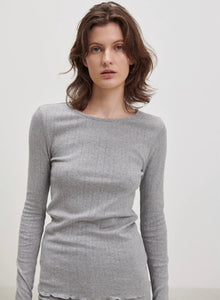 Edie blouse-grey