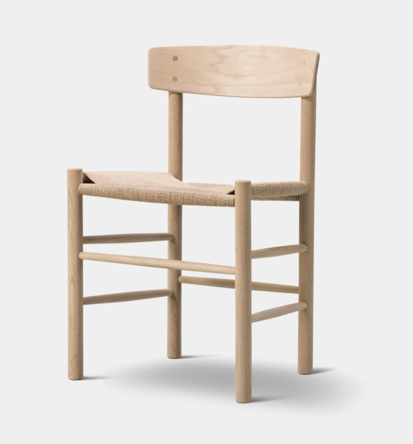 J39 chair- soaped oak