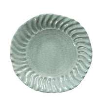 Load image into Gallery viewer, Dashi large plate craquelé- celadon