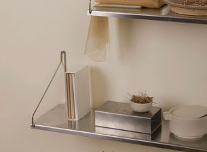 Shelf stainless steel - 27x 80cm