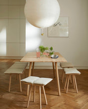 Load image into Gallery viewer, George stool+ linen cushion