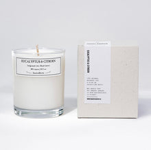 Load image into Gallery viewer, Eucalyptus &amp; lemon Soy candle- Brandt
