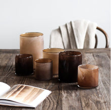 Load image into Gallery viewer, Lyric candleholder XS- Dark Brown