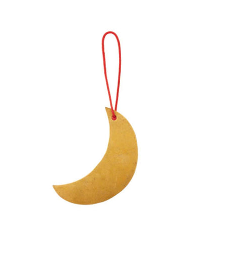 Brass ornament moon-Fog linen