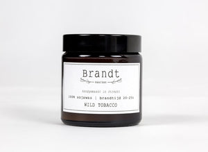 Wild Tobacco Soy candle- Brandt